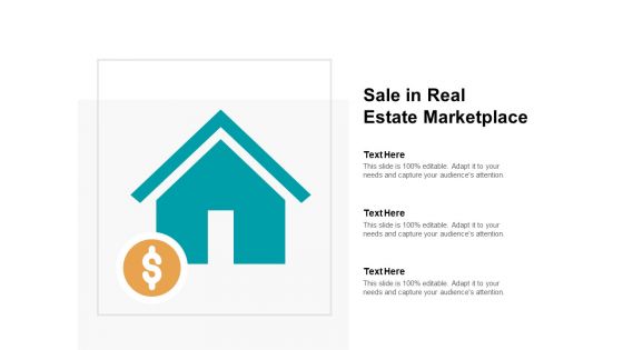 Sale In Real Estate Marketplace Ppt PowerPoint Presentation Layouts Themes