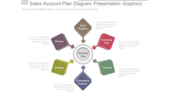 Sales Account Plan Diagram Presentation Graphics