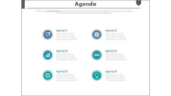 Sales Agenda Analysis Infographic Diagram Powerpoint Slides