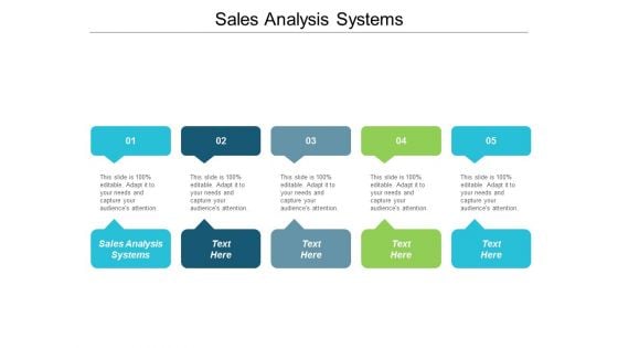 Sales Analysis Systems Ppt Powerpoint Presentation Infographic Template Layout Cpb