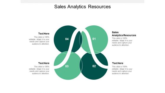 Sales Analytics Resources Ppt PowerPoint Presentation Gallery Visuals Cpb