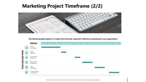 Sales And Business Development Action Plan Marketing Project Timeframe Organization Ppt Inspiration Designs PDF