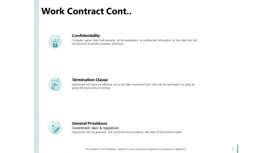 Sales And Business Development Action Plan Work Contract Cont Ppt Infographics Show PDF