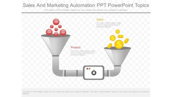 Sales And Marketing Automation Ppt Powerpoint Topics