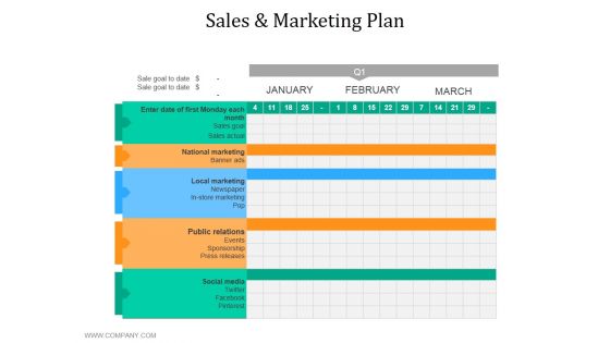 Sales And Marketing Plan Template 1 Ppt PowerPoint Presentation Show Pictures Sales And Marketing Plan Template 1 Ppt PowerPoint Presentation Show Pictures