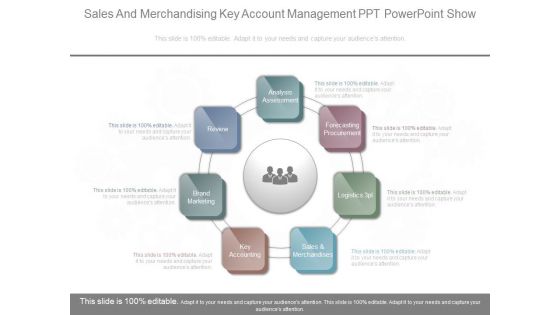 Sales And Merchandising Key Account Management Ppt Powerpoint Show