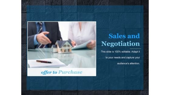 Sales And Negotiation Template 1 Ppt PowerPoint Presentation Guide