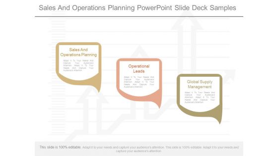 Sales And Operations Planning Powerpoint Slide Deck Samples Sales And Operations Planning Powerpoint Slide Deck Samples