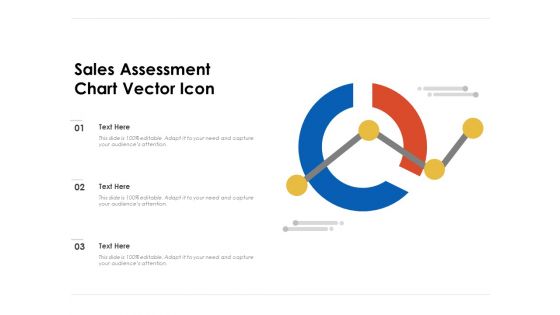 Sales Assessment Chart Vector Icon Ppt Powerpoint Presentation Summary Pdf