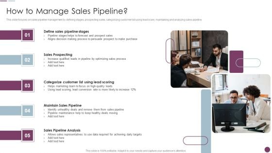 Sales Automation Procedure How To Manage Sales Pipeline Demonstration PDF