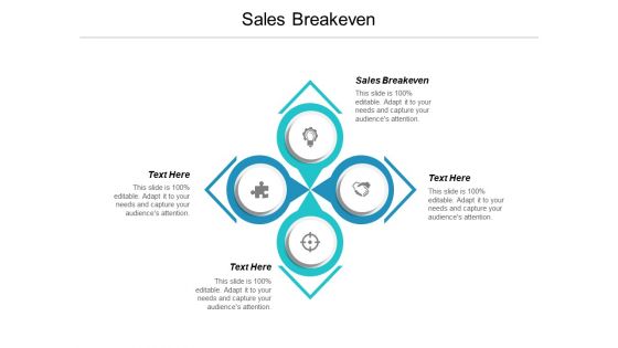 Sales Breakeven Ppt PowerPoint Presentation Inspiration Icon Cpb