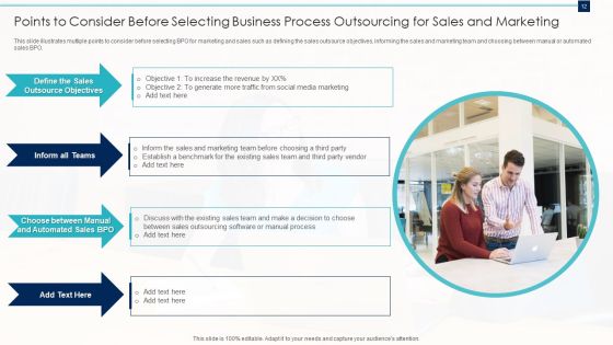 Sales Business Process Outsourcing Ppt PowerPoint Presentation Complete With Slides Slide12