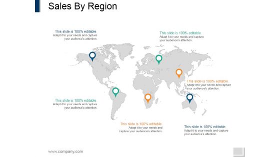 Sales By Region Ppt PowerPoint Presentation Pictures Design Ideas Sales By Region Ppt PowerPoint Presentation Pictures Design Ideas