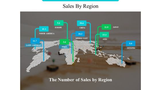 Sales By Region Ppt PowerPoint Presentation Professional Images