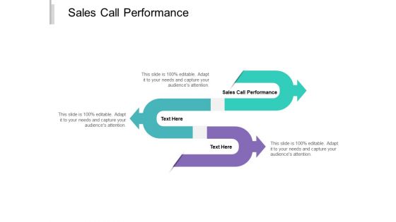 Sales Call Performance Ppt PowerPoint Presentation Styles Outfit Cpb