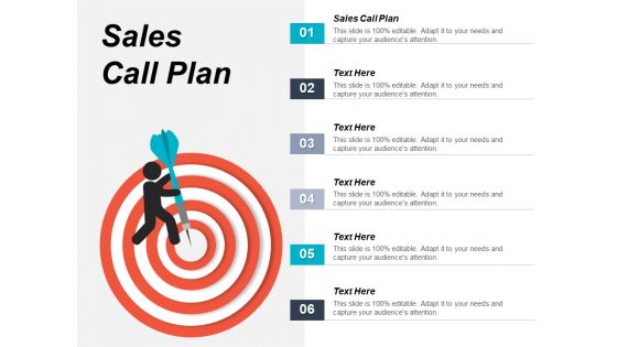 Sales Call Plan Ppt PowerPoint Presentation Outline Objects Cpb