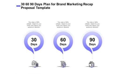 Sales Campaign Recap 30 60 90 Days Plan For Brand Marketing Recap Proposal Template Graphics PDF Sales Campaign Recap 30 60 90 Days Plan For Brand Marketing Recap Proposal Template Graphics PDF