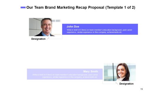 Sales Campaign Recap Proposal Ppt PowerPoint Presentation Complete Deck With Slides Slide19