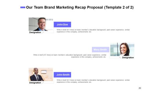 Sales Campaign Recap Proposal Ppt PowerPoint Presentation Complete Deck With Slides Slide20