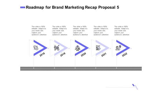 Sales Campaign Recap Roadmap For Brand Marketing Recap Proposal 5 Ppt PowerPoint Presentation Styles Example PDF Sales Campaign Recap Roadmap For Brand Marketing Recap Proposal 5 Ppt PowerPoint Presentation Styles Example PDF
