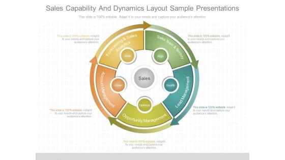 Sales Capability And Dynamics Layout Sample Presentations