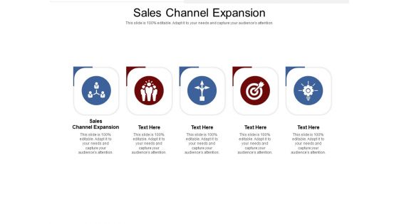 Sales Channel Expansion Ppt PowerPoint Presentation Slides Show Cpb Pdf