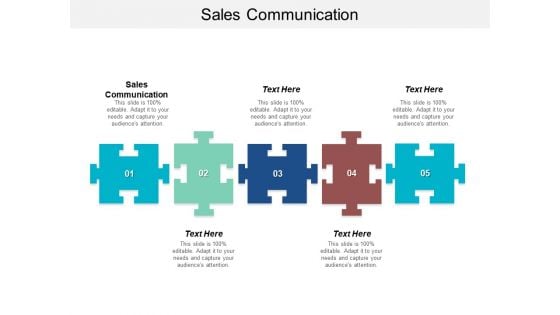 Sales Communication Ppt PowerPoint Presentation Styles Graphics Cpb