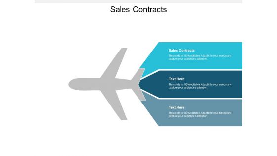 Sales Contracts Ppt PowerPoint Presentation Summary Example Introduction Cpb