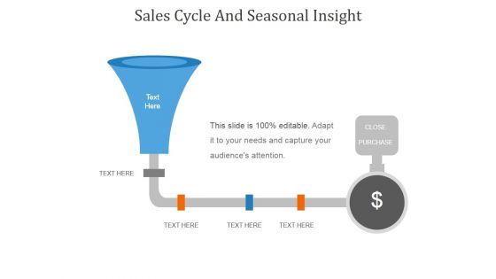 Sales Cycle And Seasonal Insight Template 2 Ppt PowerPoint Presentation Designs