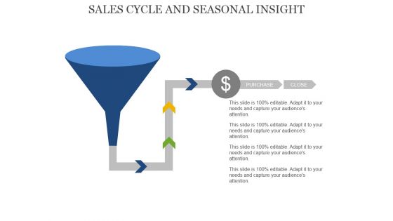 Sales Cycle And Seasonal Insight Template 2 Ppt PowerPoint Presentation Professional Slide Download
