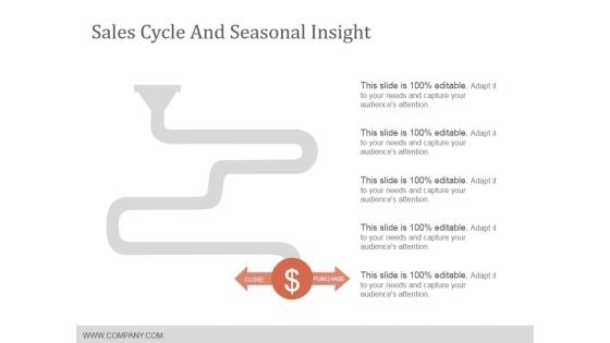 Sales Cycle And Seasonal Insight Template 2 Ppt PowerPoint Presentation Show Pictures