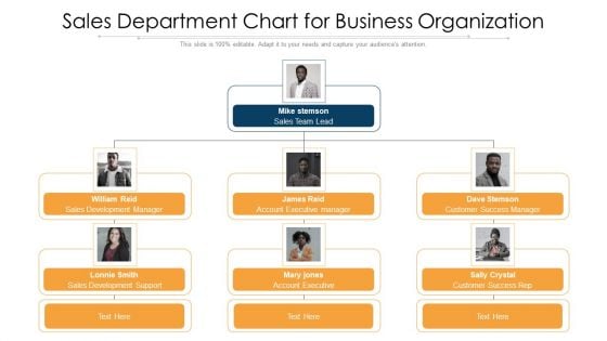 Sales Department Chart For Business Organization Ppt PowerPoint Presentation File Tips PDF Sales Department Chart For Business Organization Ppt PowerPoint Presentation File Tips PDF