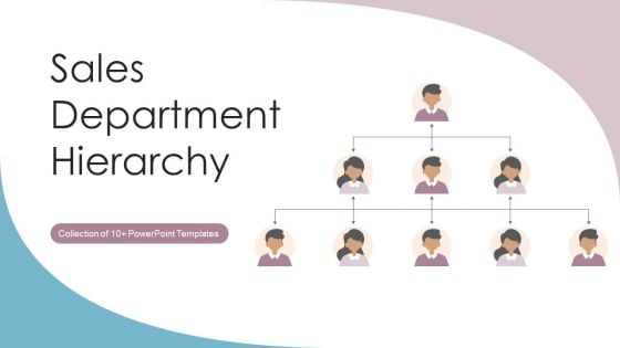 Sales Department Hierarchy Ppt PowerPoint Presentation Complete Deck With Slides