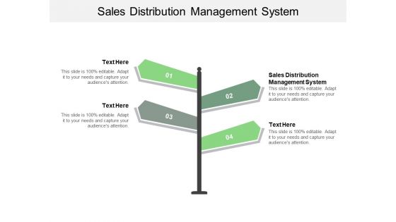 Sales Distribution Management System Ppt PowerPoint Presentation Icon Outfit Cpb