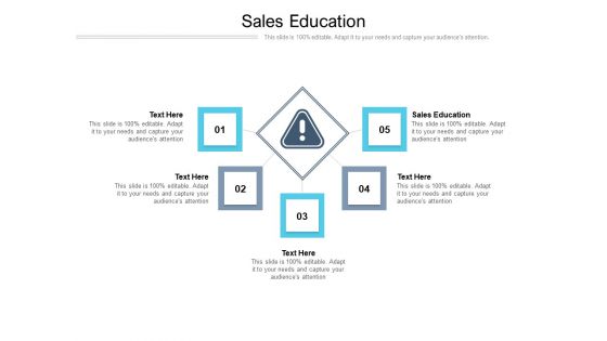 Sales Education Ppt PowerPoint Presentation File Icons Cpb Pdf