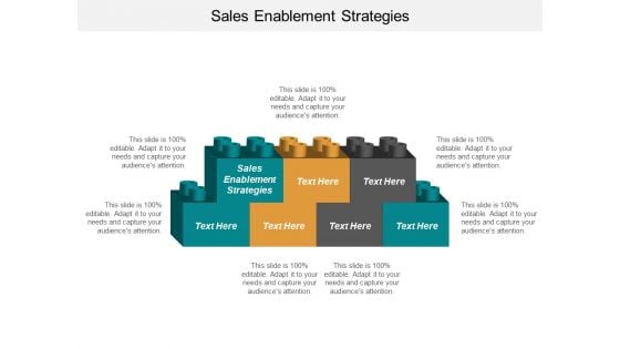 Sales Enablement Strategies Ppt PowerPoint Presentation Icon Layout Ideas Cpb