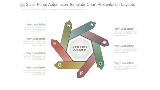 Sales Force Automation Template Chart Presentation Layouts