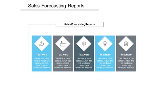 Sales Forecasting Reports Ppt PowerPoint Presentation Infographics Demonstration Cpb