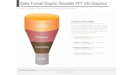 Sales Funnel Graphic Template Ppt Info Graphics