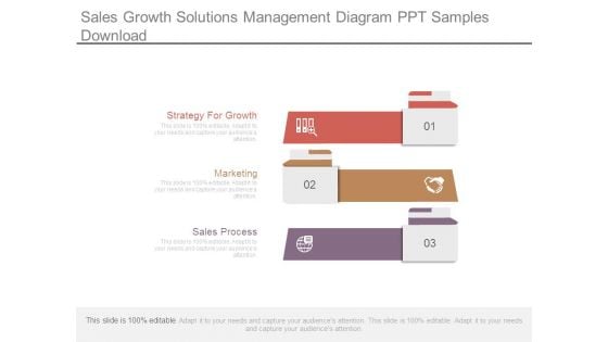 Sales Growth Solutions Management Diagram Ppt Samples Download