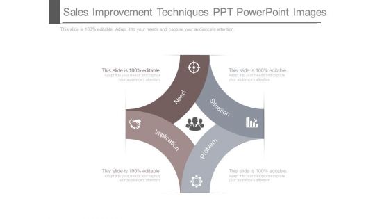 Sales Improvement Techniques Ppt Powerpoint Images