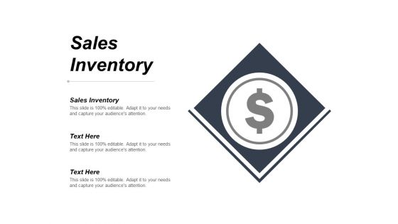 Sales Inventory Ppt PowerPoint Presentation Ideas Pictures Cpb