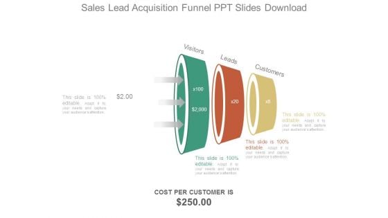 Sales Lead Acquisition Funnel Ppt Slides Download Sales Lead Acquisition Funnel Ppt Slides Download