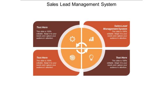 Sales Lead Management System Ppt PowerPoint Presentation Picture