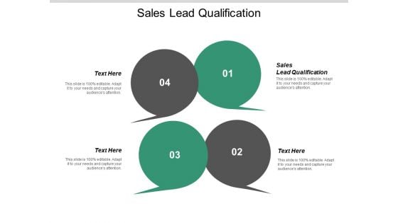 Sales Lead Qualification Ppt PowerPoint Presentation Model Icon Cpb