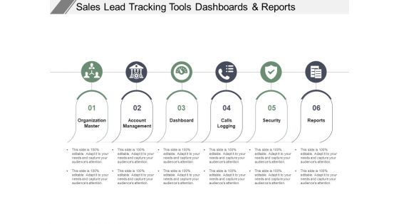 Sales Lead Tracking Tools Dashboards And Reports Ppt PowerPoint Presentation Model Format