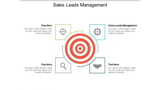 Sales Leads Management Ppt PowerPoint Presentation Outline Files Cpb