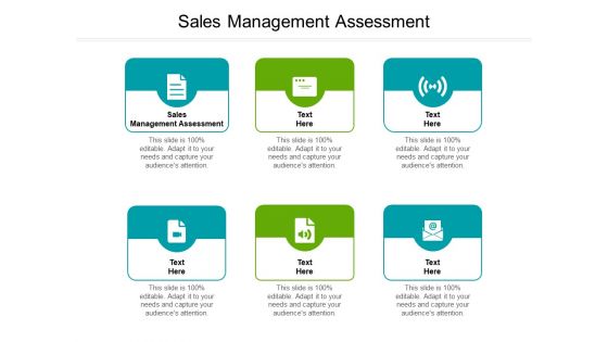 Sales Management Assessment Ppt PowerPoint Presentation Pictures Structure Cpb Pdf