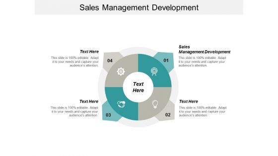 Sales Management Development Ppt PowerPoint Presentation Icon Background Designs Cpb