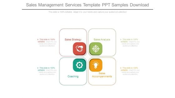 Sales Management Services Template Ppt Samples Download